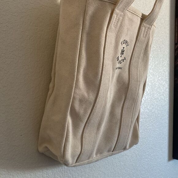 TORY BURCH Canvas Logo Tote Bag - Picture 3 of 11